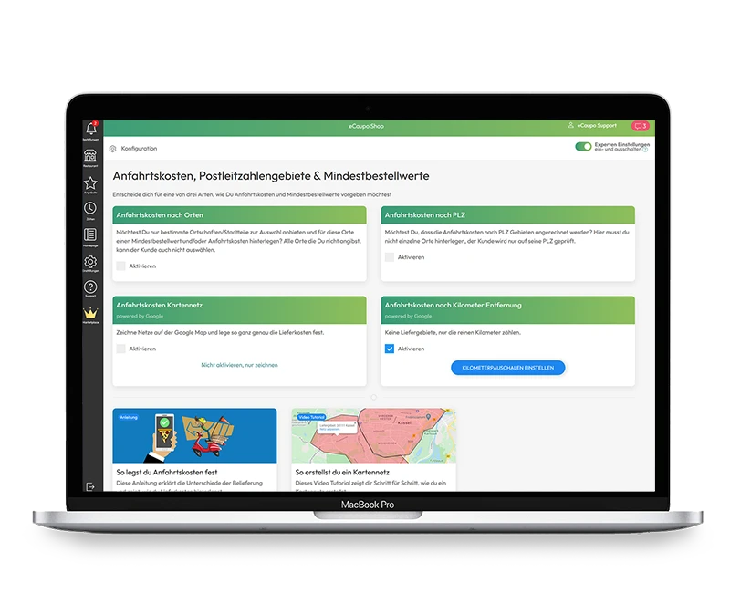 eCaupo Manager: de beheercentrale van je bezorgshop