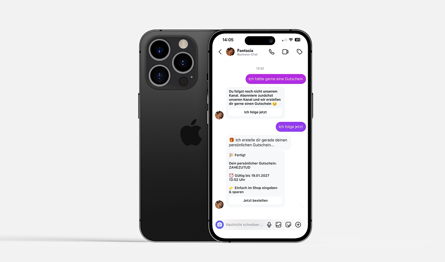 Instagram yapay zekâ ajanı: Teslimat servisleri için otomatik hediye çeki DM’leri